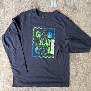 Cat & Jack Good Okay Cool Long Sleeve Tshirt